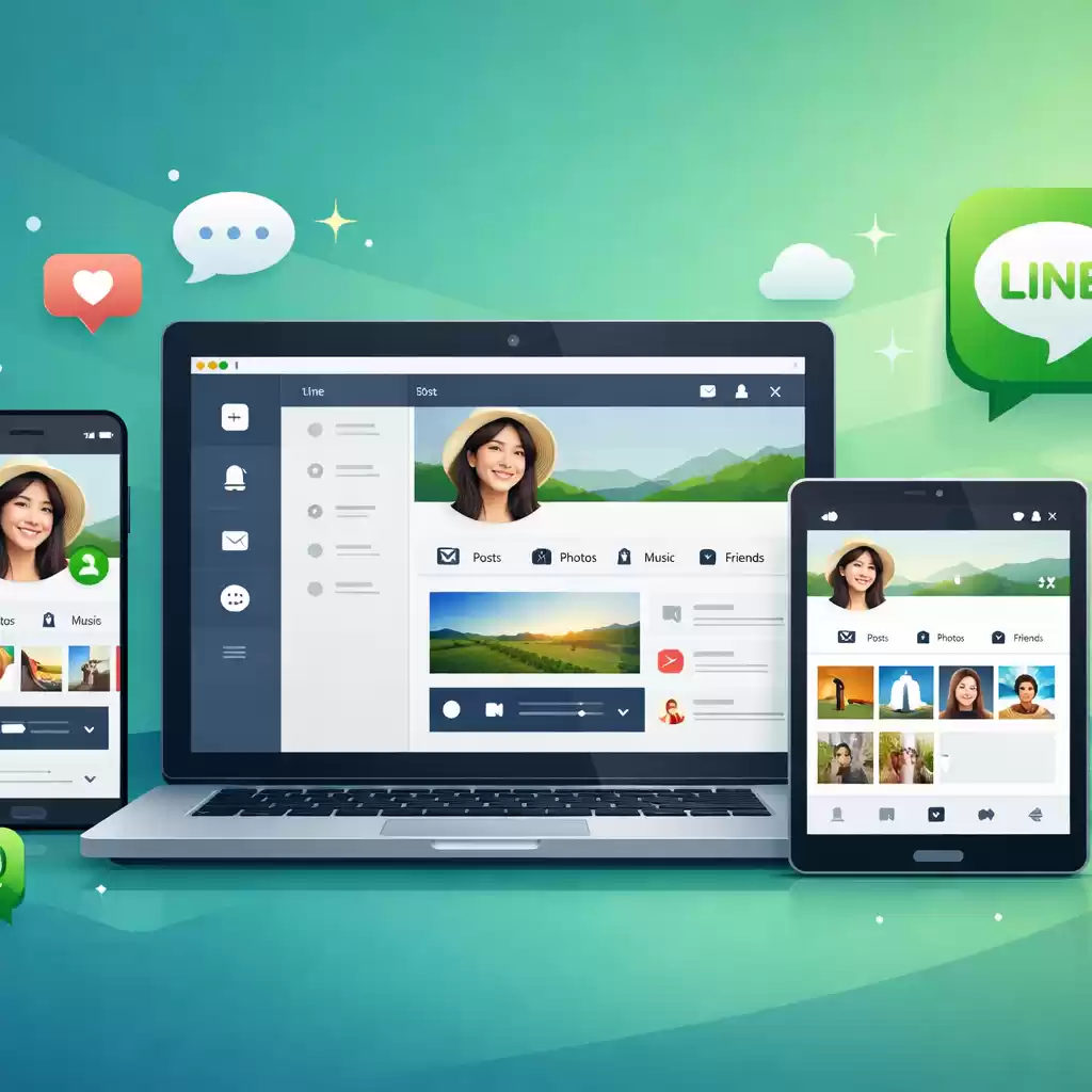 LINE个人主页这样设置更有吸引力，line怎样 - LINE下载-LINE下载