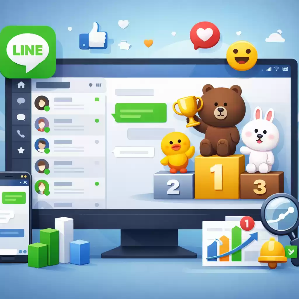 LINE社交互动排行榜你上榜了吗？，line是社交软件吗 - LINE下载-LINE下载