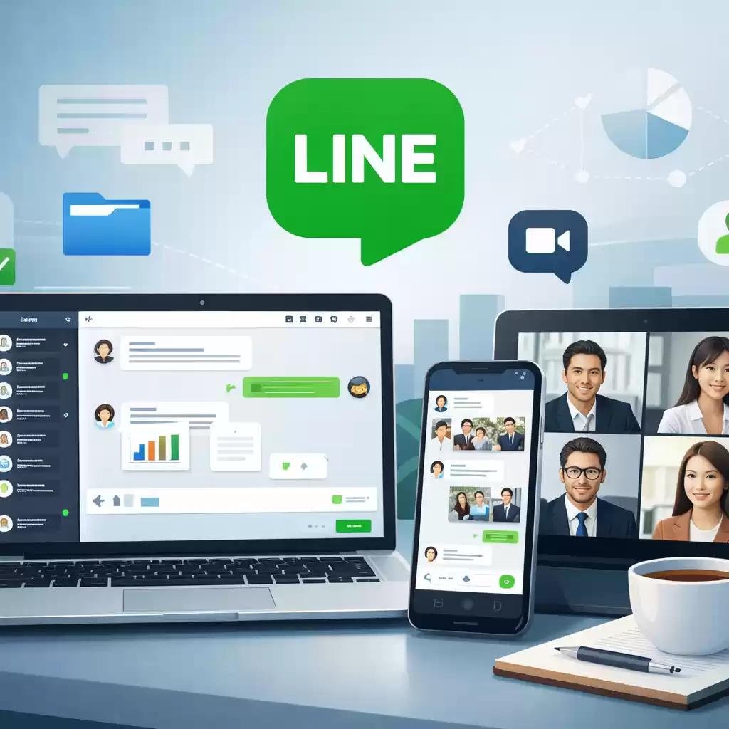LINE社交助您打造高效的工作群体，line社交平台 - LINE下载-LINE下载
