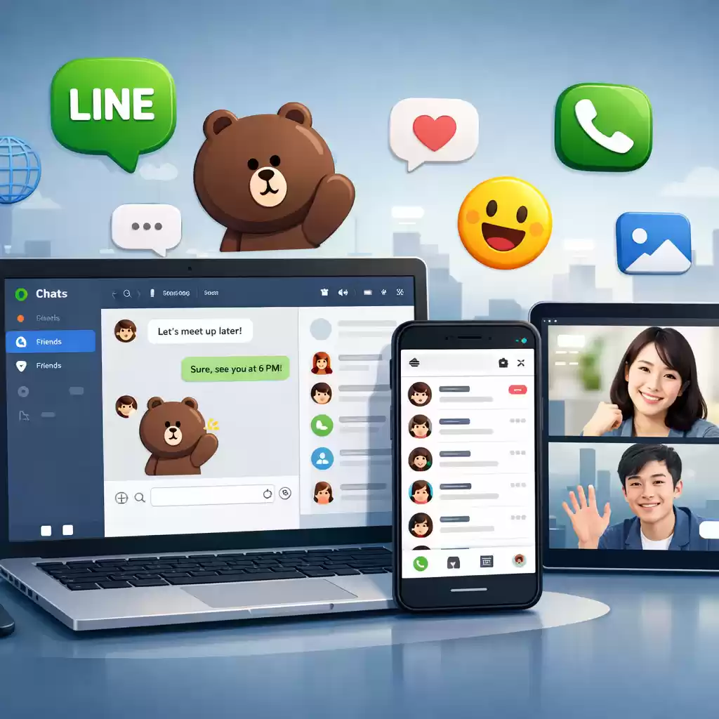 LINE社交如何改变我们的在线互动方式，line在线聊天 - LINE下载-LINE下载