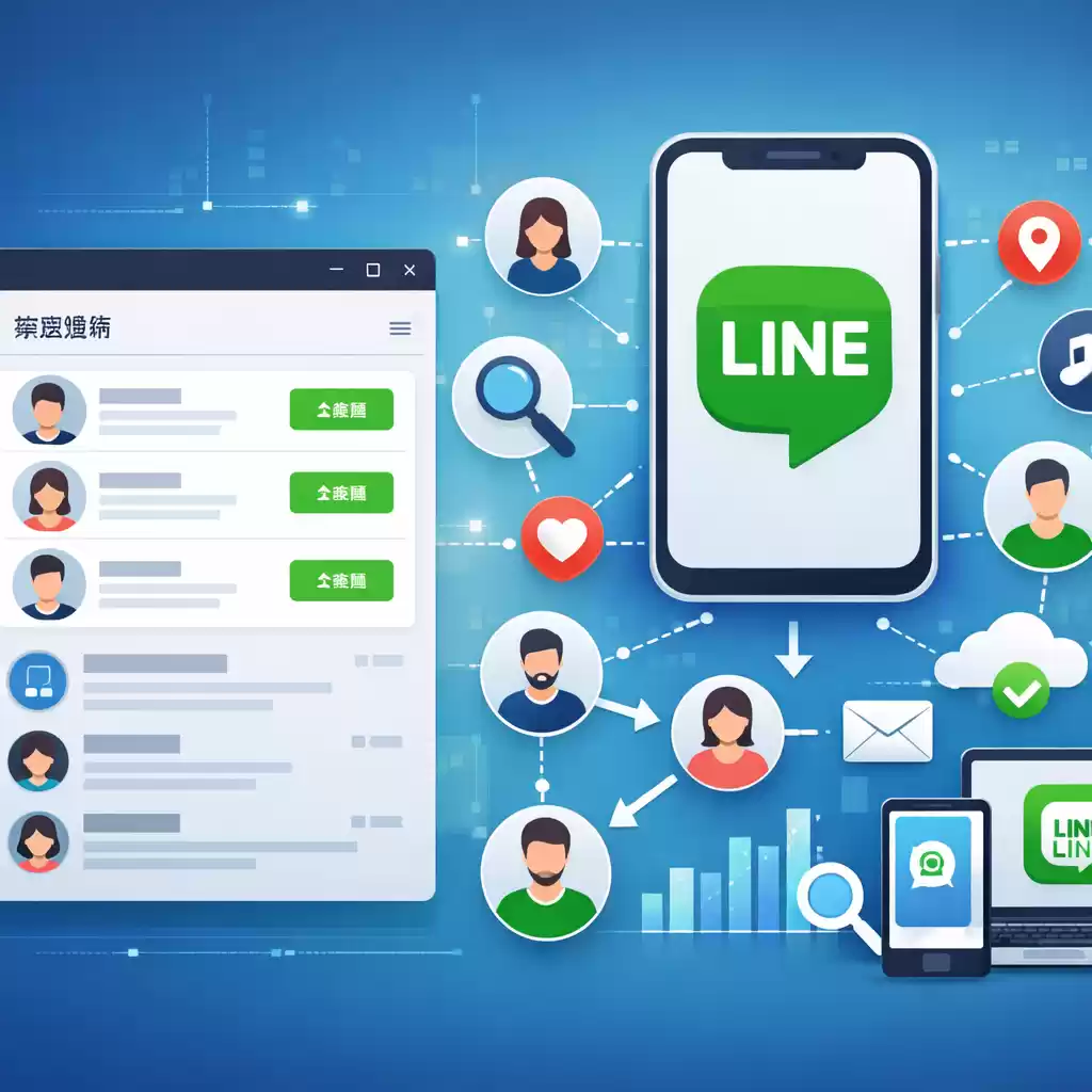 LINE社交平台的“好友推荐”机制分析 - LINE下载-LINE下载