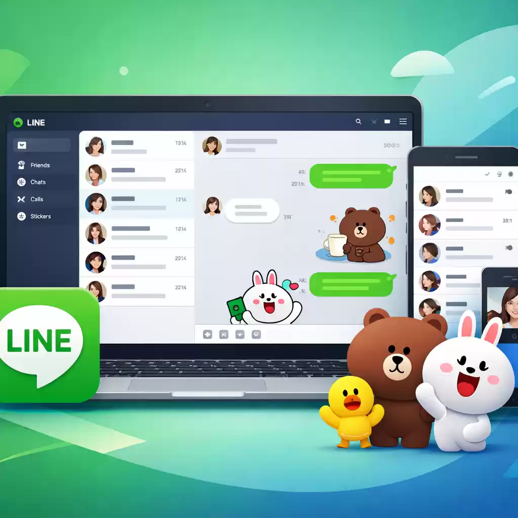 LINE社交平台，让沟通变得更轻松、更有趣，line是哪里的聊天软件 - LINE下载-LINE下载