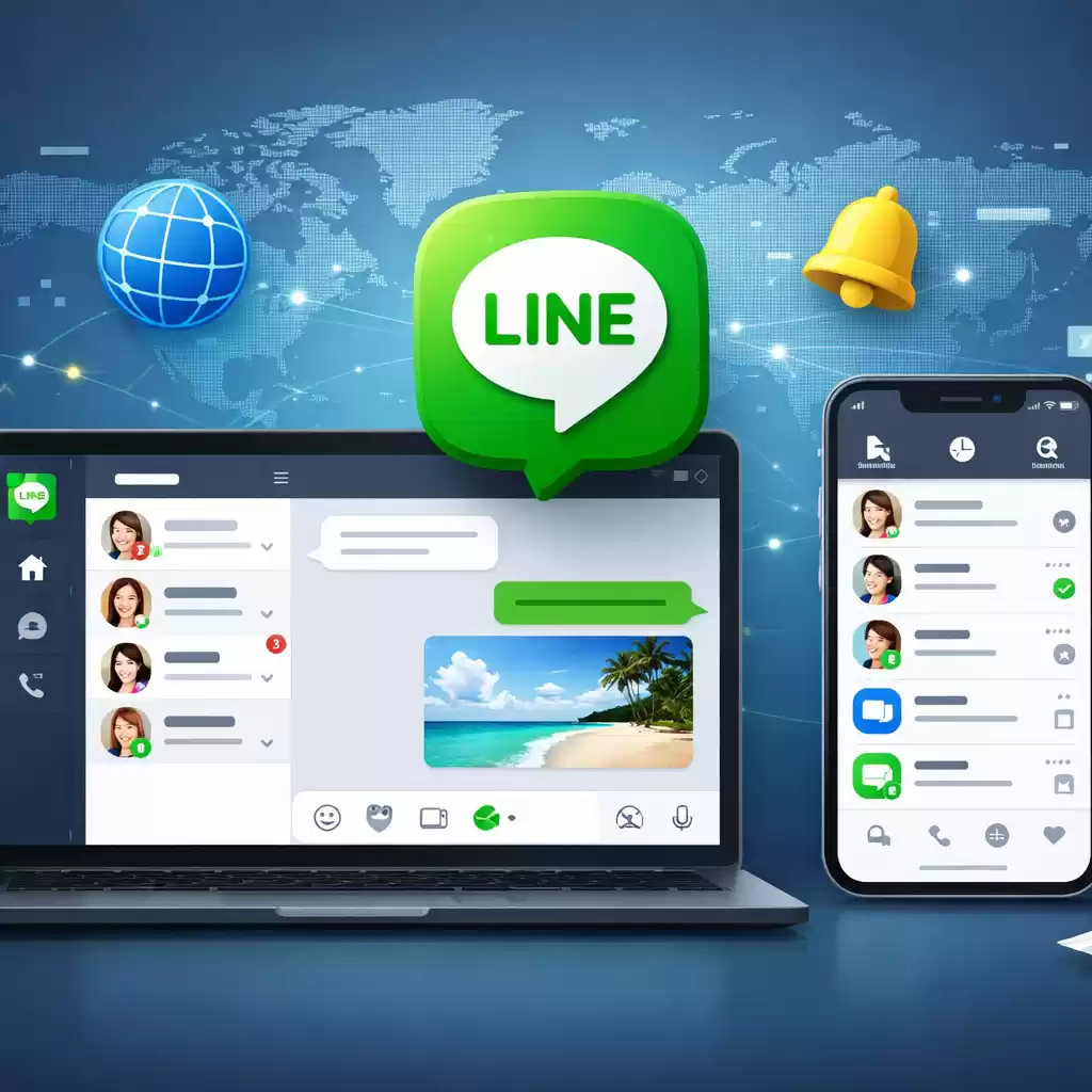 LINE社交：全球用户为何使用间隙，line平台 - LINE下载-LINE下载