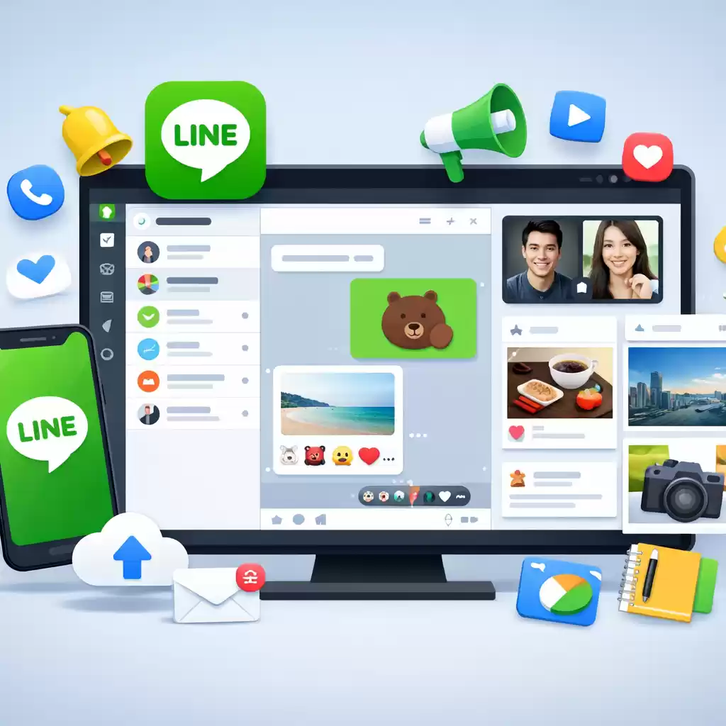 LINE适合低调社交还是高调展示？，line都有什么功能 - LINE下载-LINE下载