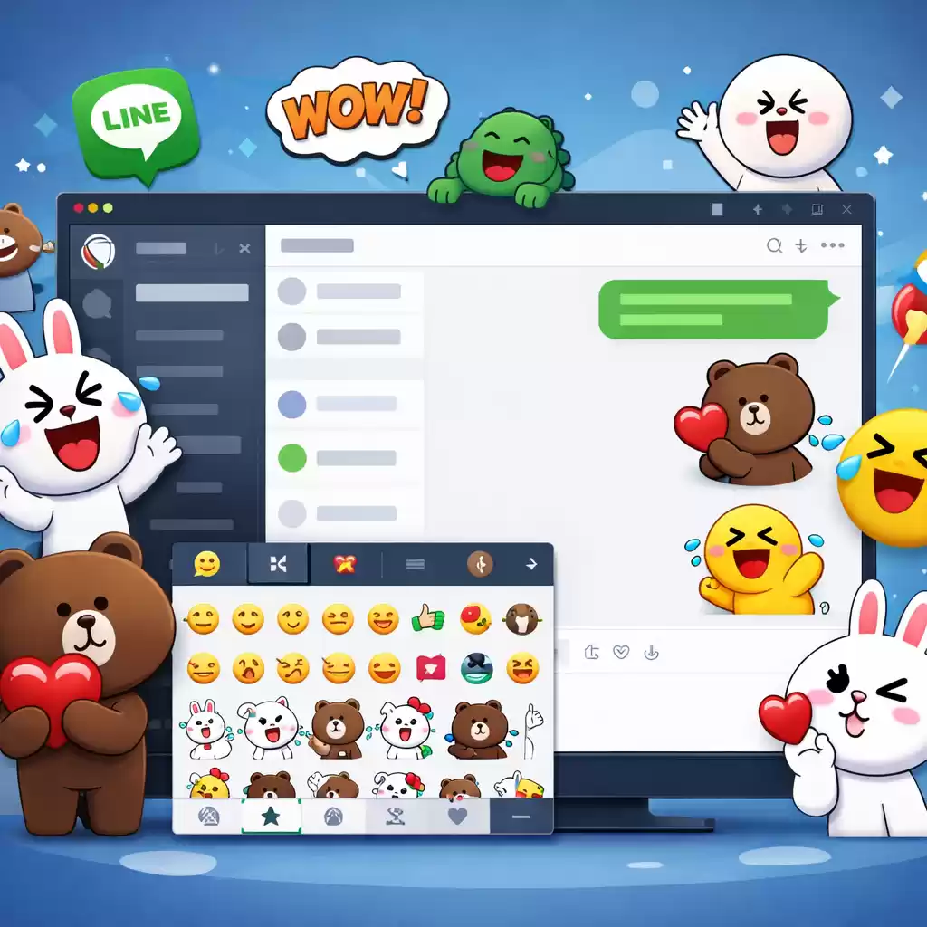 丰富表情包，LINE聊天让对话更有趣，丰富表情包,line聊天让对话更有趣 - LINE下载-LINE下载