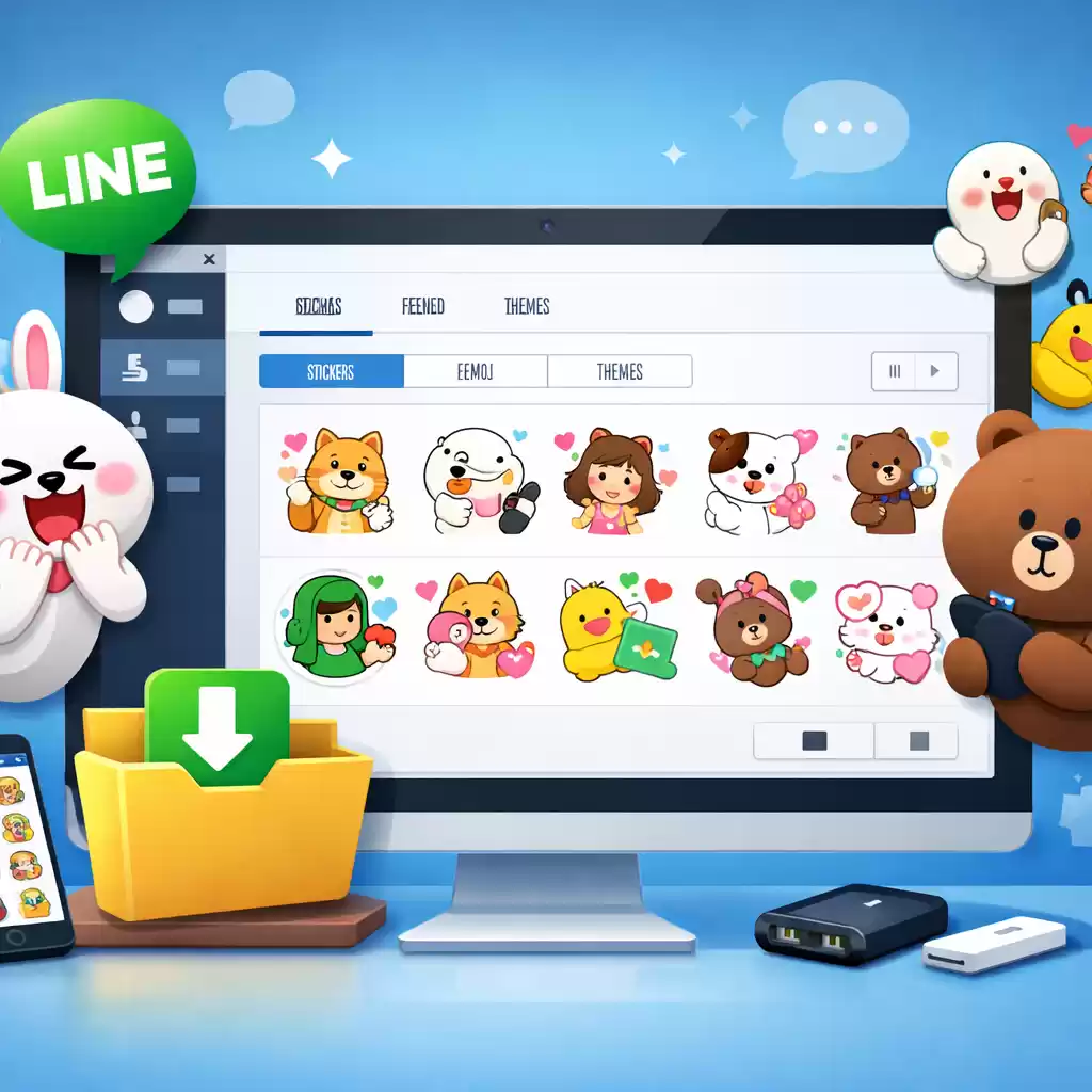 丰富贴纸包，LINE聊天互动更加趣味十足，如何保存line贴纸-LINE下载