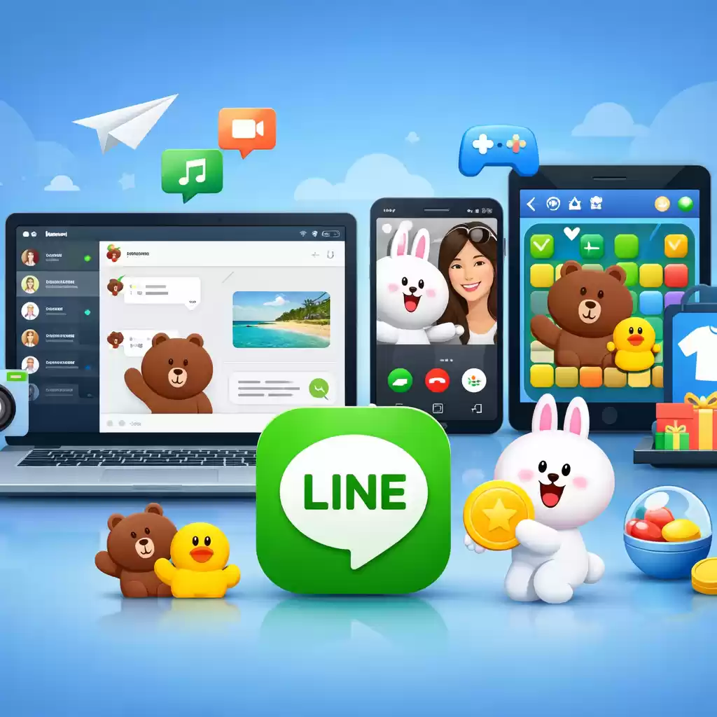 体验多样化的互动玩法，LINE让生活更丰富，line有什么好玩的-LINE下载
