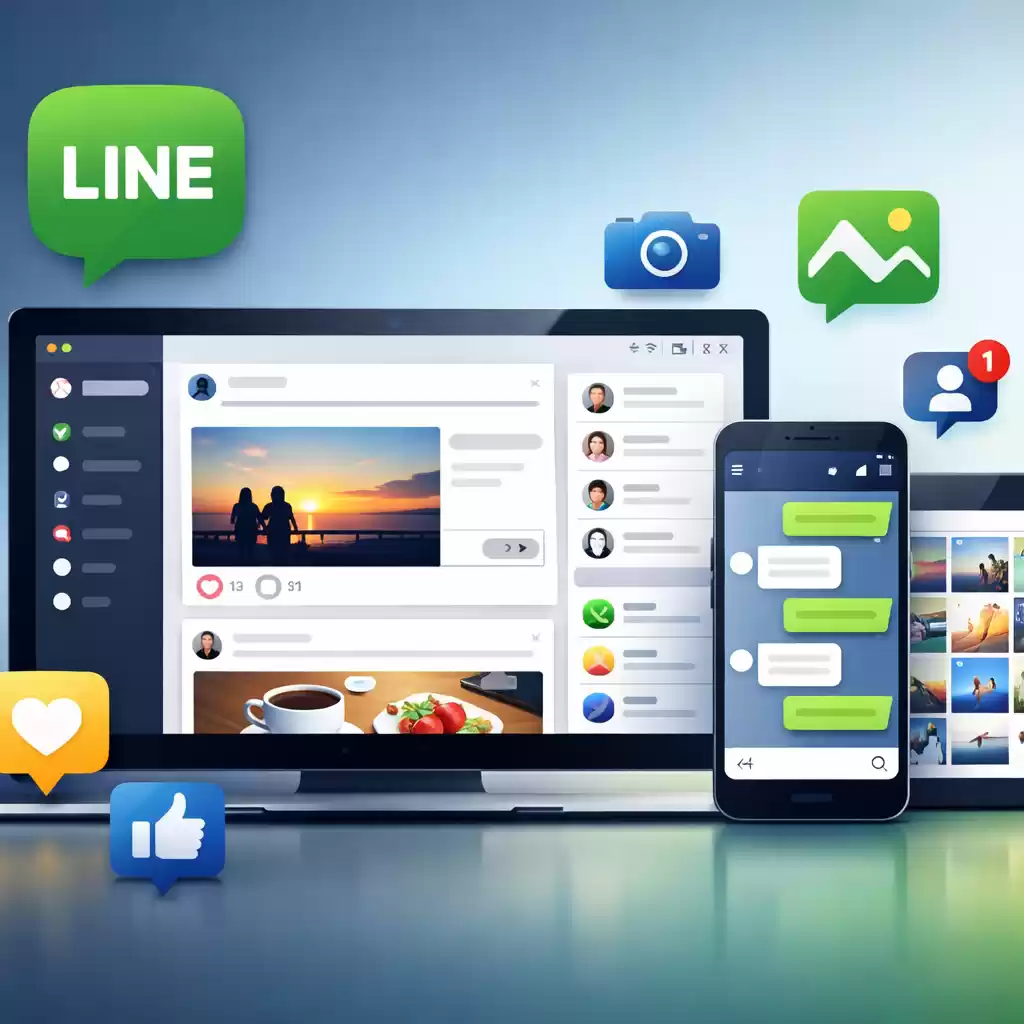 如何用LINE打造高质量朋友圈？，line教程-LINE下载