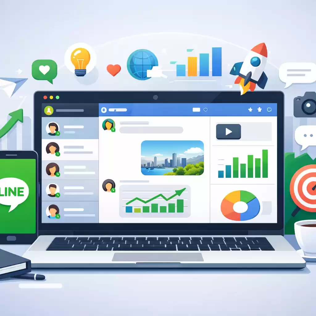 如何通过LINE社交提升自己的品牌影响力，line教程-LINE下载