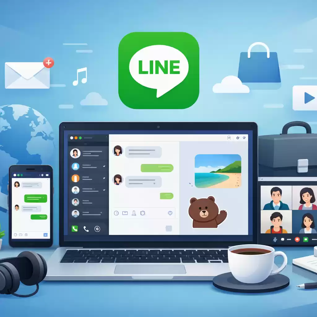 支持多场景使用，LINE满足你的多样需求，line使用教程-LINE下载