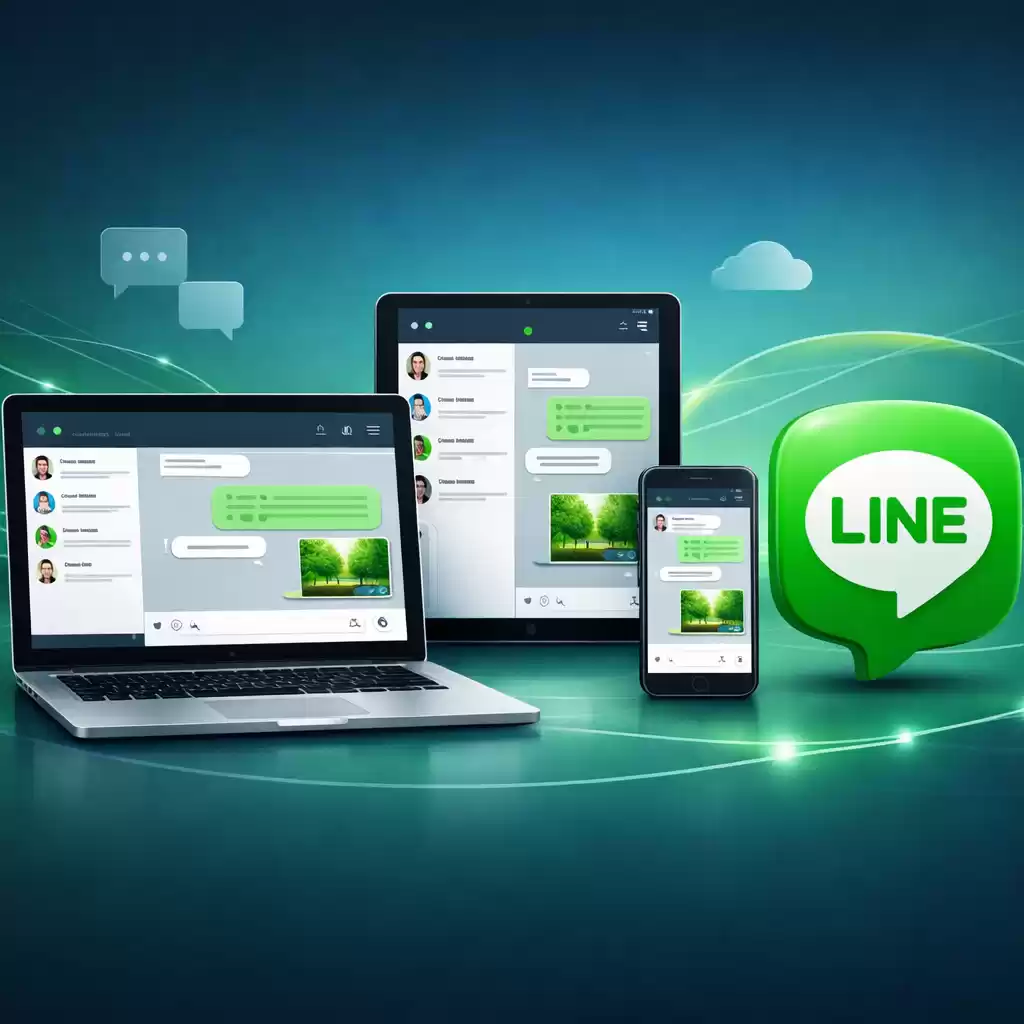 支持多平台使用，LINE聊天无缝连接你的设备，line连线-LINE下载
