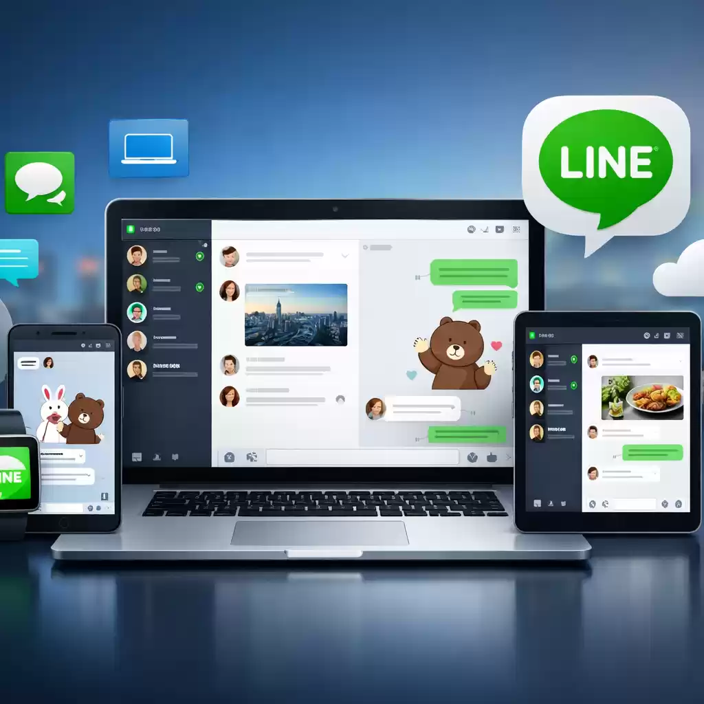 支持多平台使用，LINE让沟通无处不在，line能用么-LINE下载