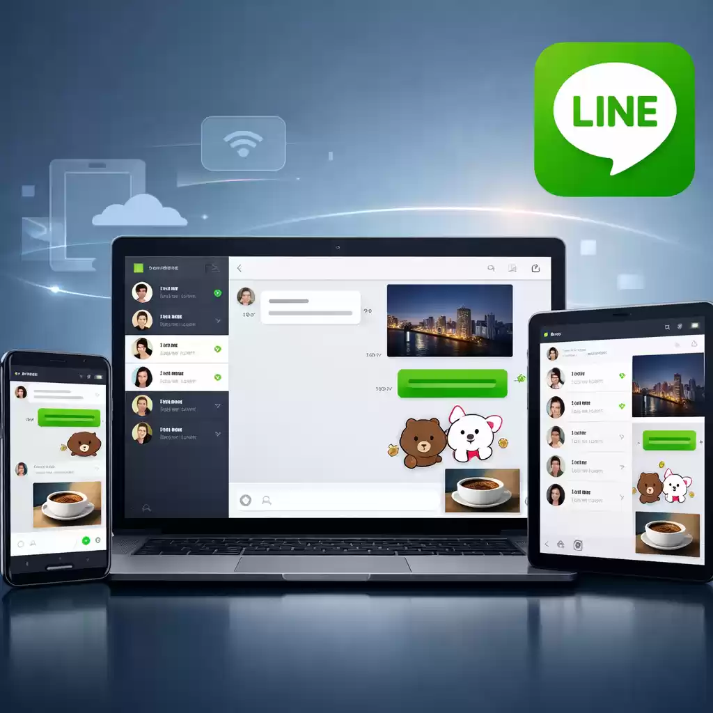 支持多端同步，LINE聊天随时随地不停歇，line的聊天软件叫什么-LINE下载