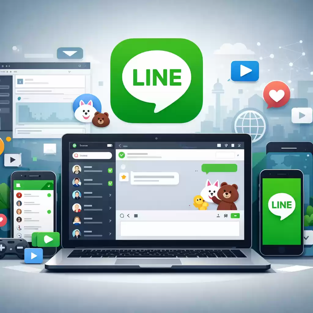 来自LINE社交看社交平台的发展史，line发展历史-LINE下载