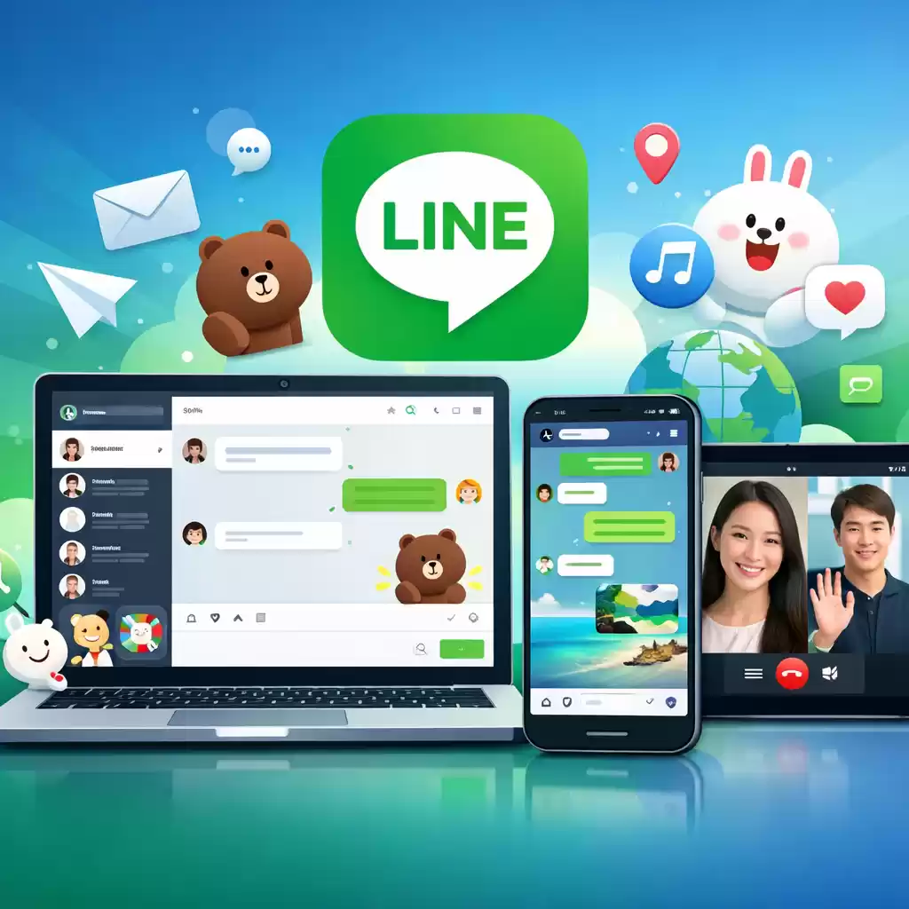让LINE聊天变得简单又有趣，沟通更轻松，line聊天怎么在中国使用-LINE下载