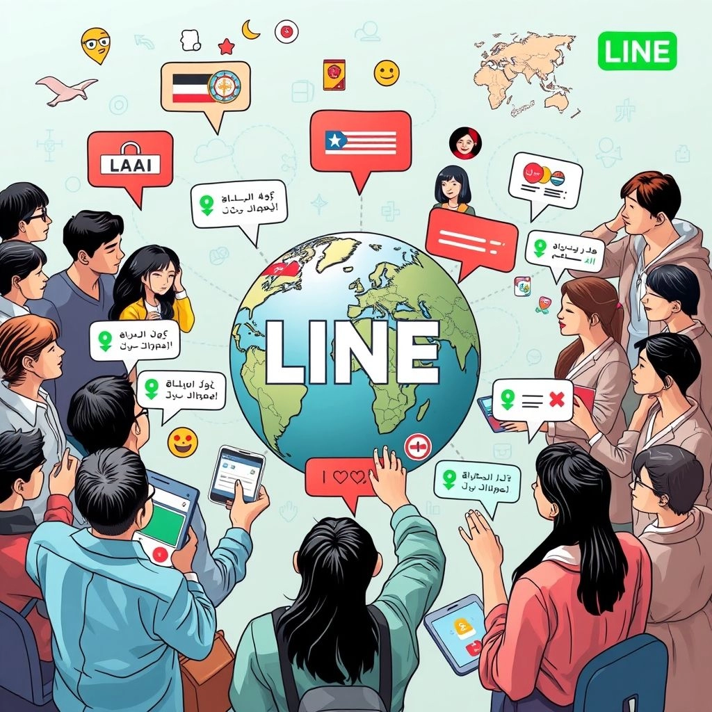 LINE支持多国语言，全球交流无障碍，line中国可以使用吗-LINE下载